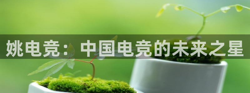 乐鱼电竞平台：姚电竞：中国电竞的未来之星